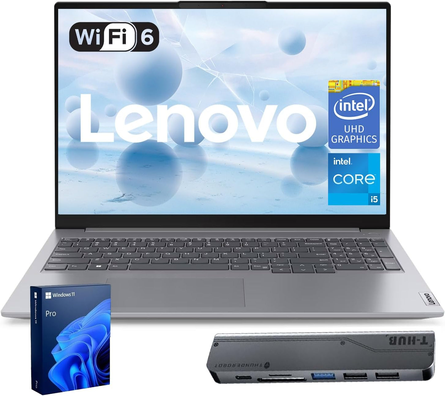 Lenovo ThinkBook 16 Business Laptop with 8-Core Intel i5 Processor