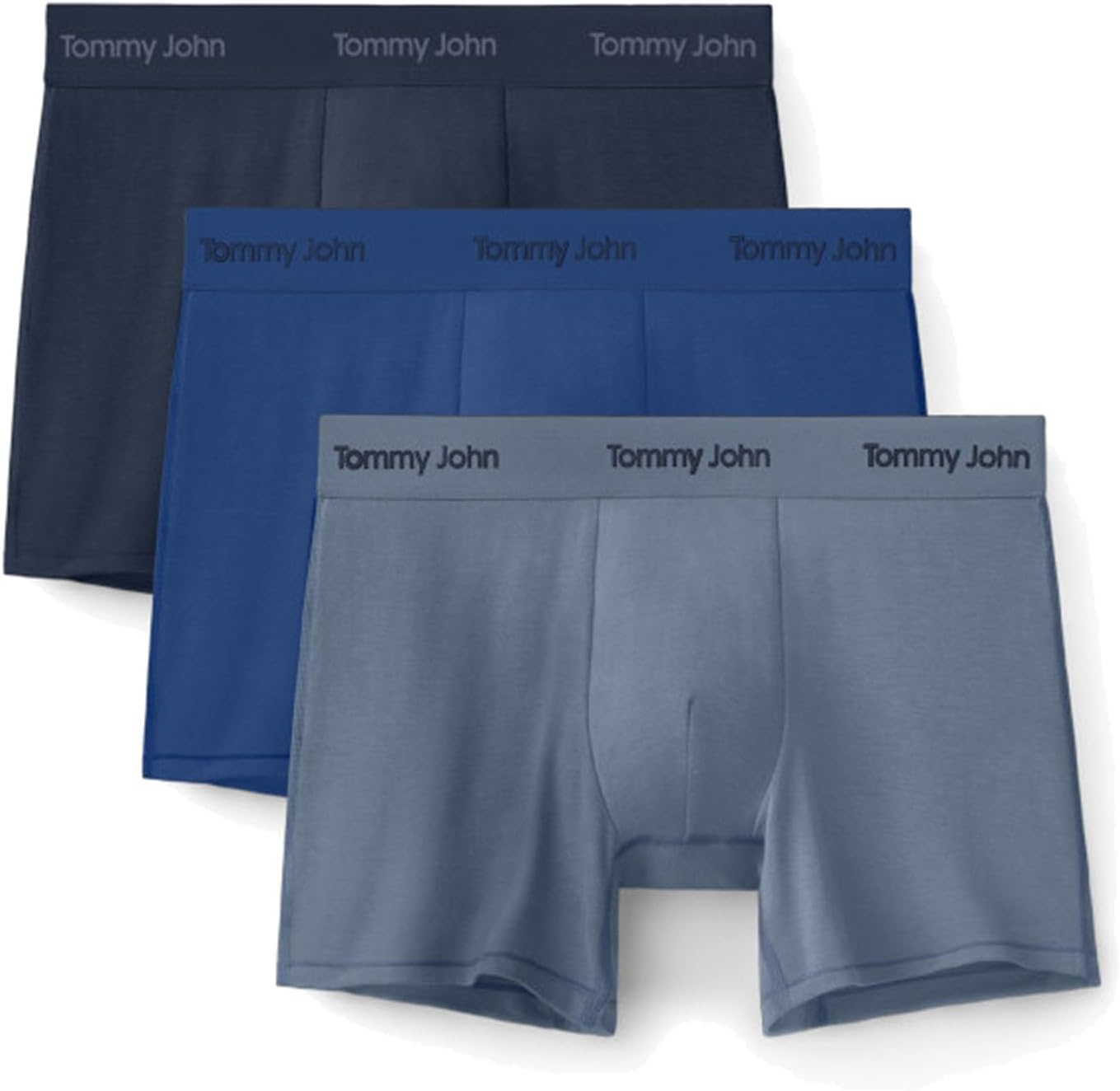 Tommy John Men's Luxe Modal 4 in Trunk Boxer Briefs for Comfort
