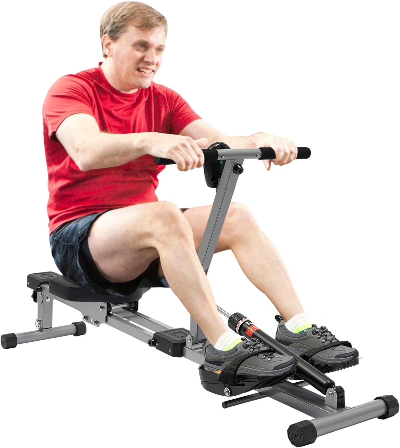 Compact Hydraulic Rower: 264.55lb Capacity