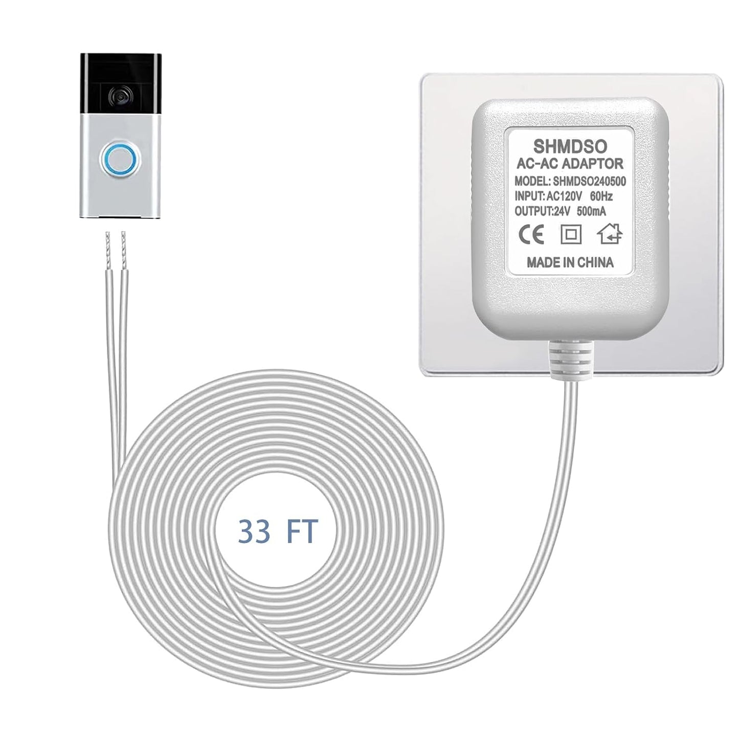 Enhance Your Doorbell Efficiency with 24V Power Adapter