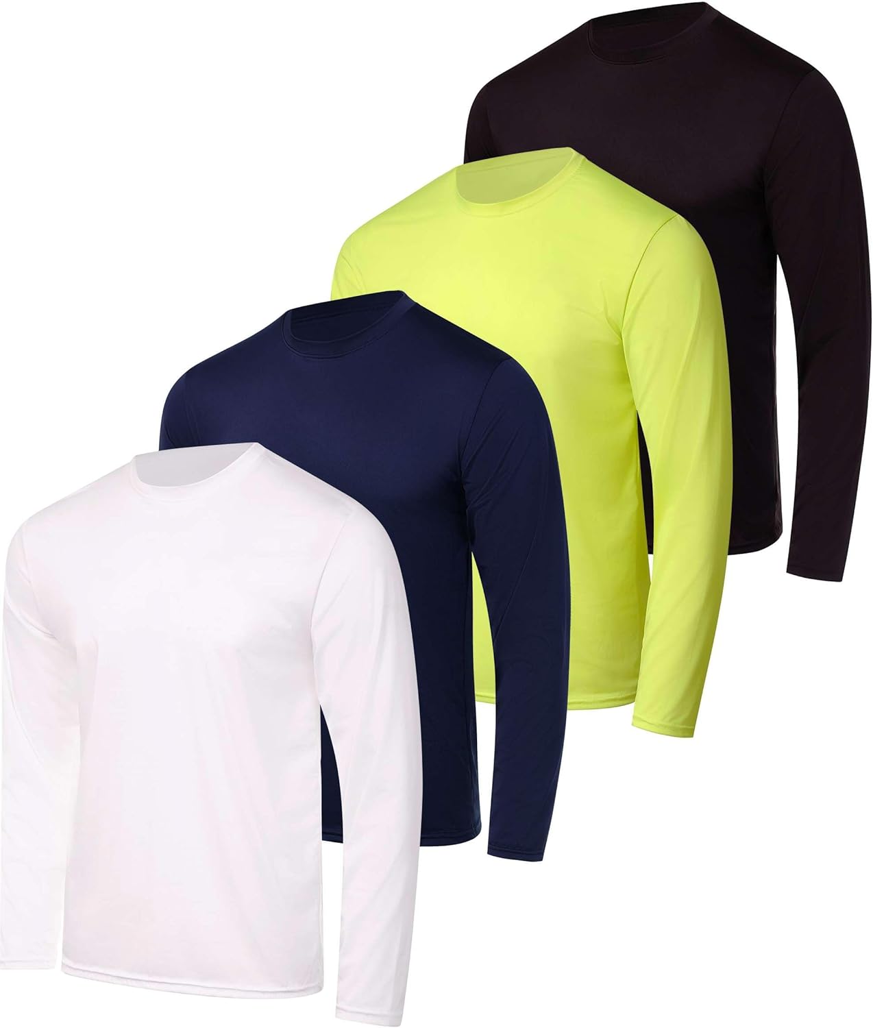 Mens Long Sleeve Dry Fit T Shirts for Hiking and Work