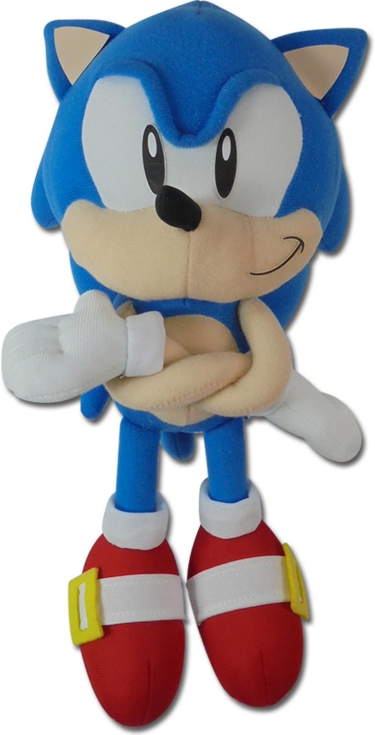 Sonic Classic Plush 10 - Huggable Sonic with Crossing Arms