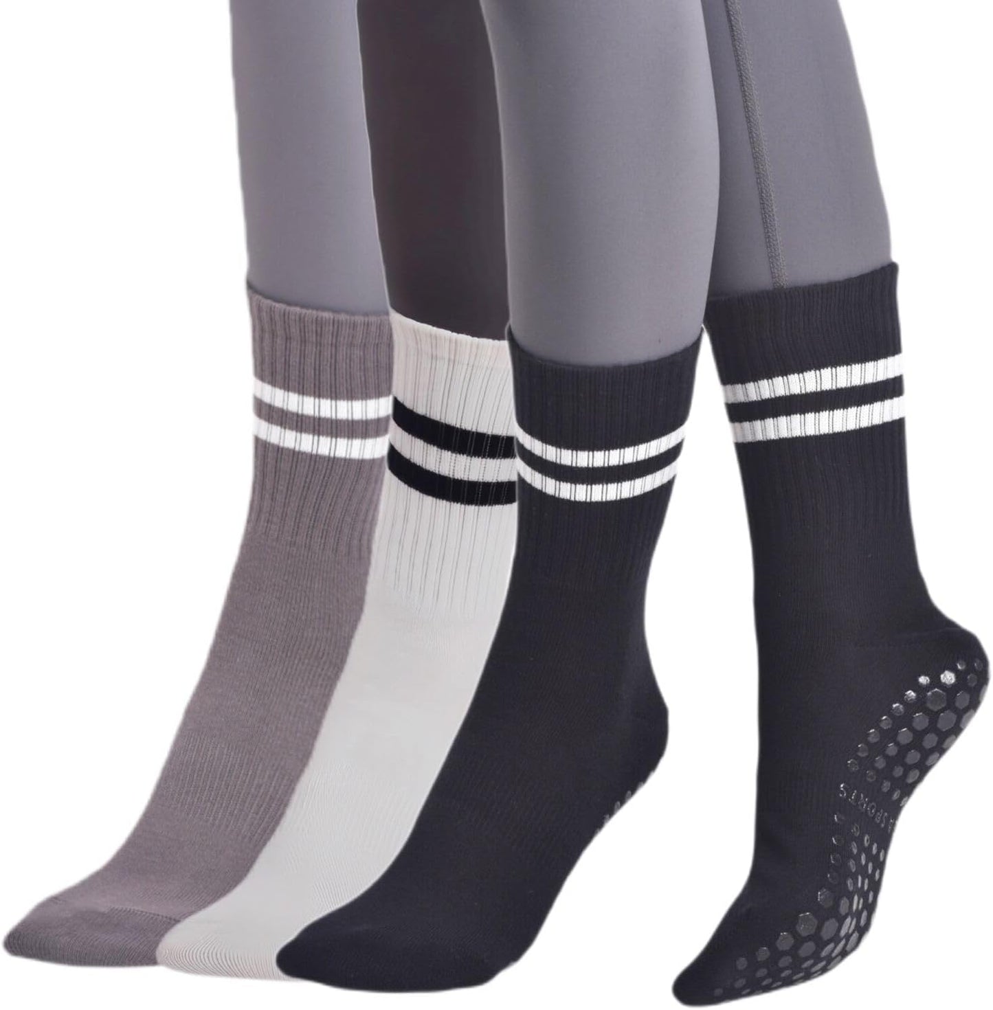 Non-Slip Yoga Socks for Women by LucFoxsy