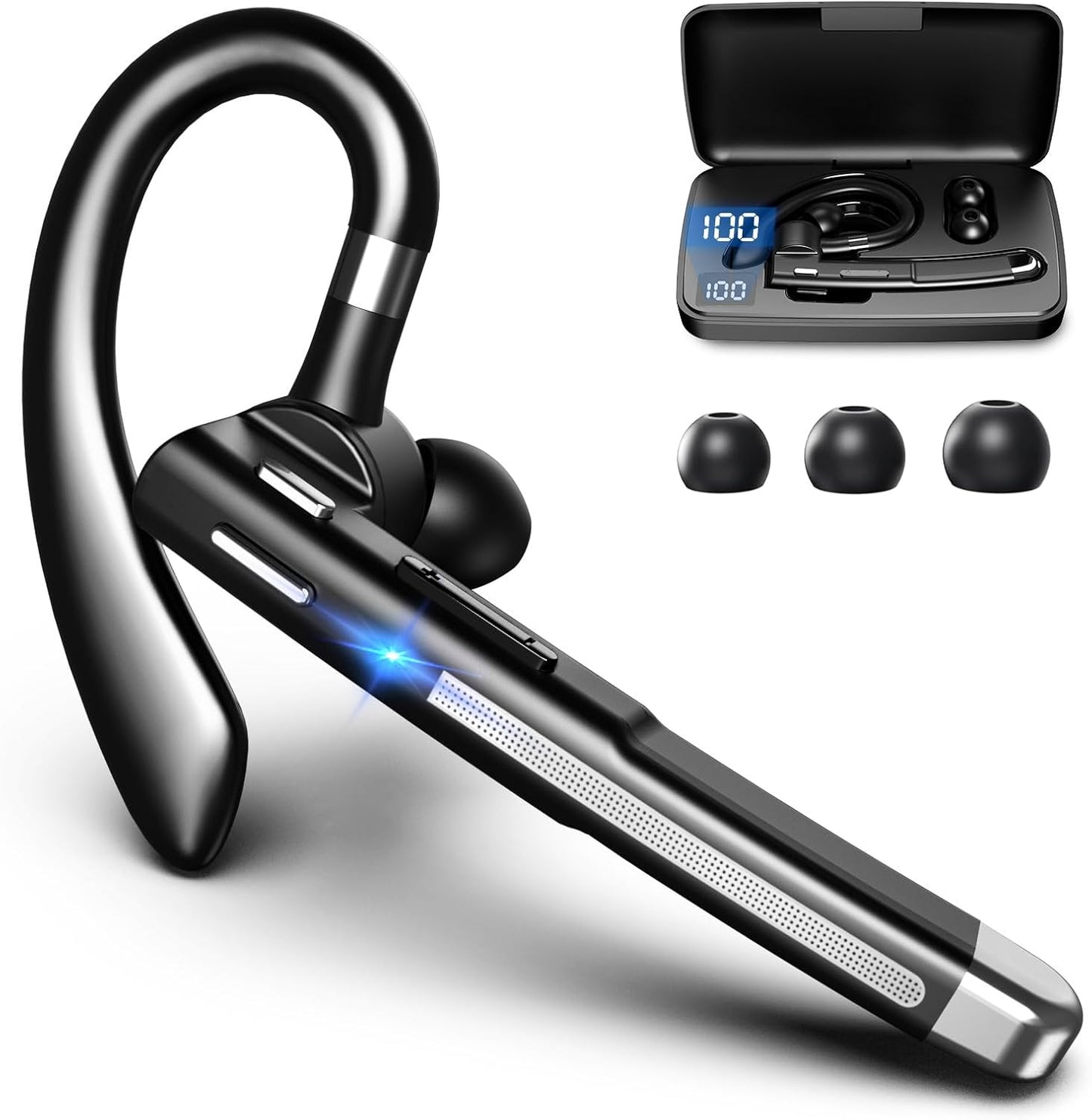 Hands-Free Noise-Canceling Bluetooth Earpiece