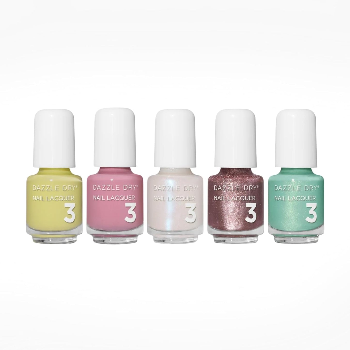Dazzle Dry Mini Flight - Handpicked 5 Mini Lacquers Set