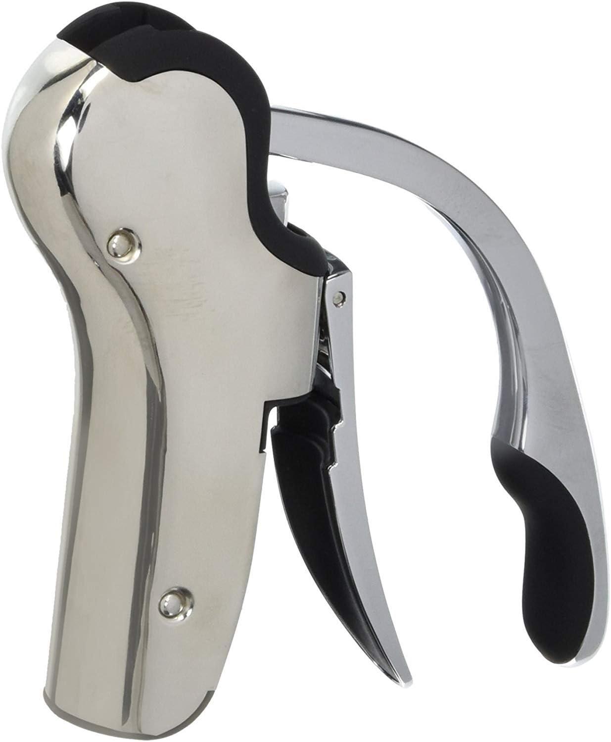 Stainless Steel Wine Opener Compact Vertical Corkscrew Tool