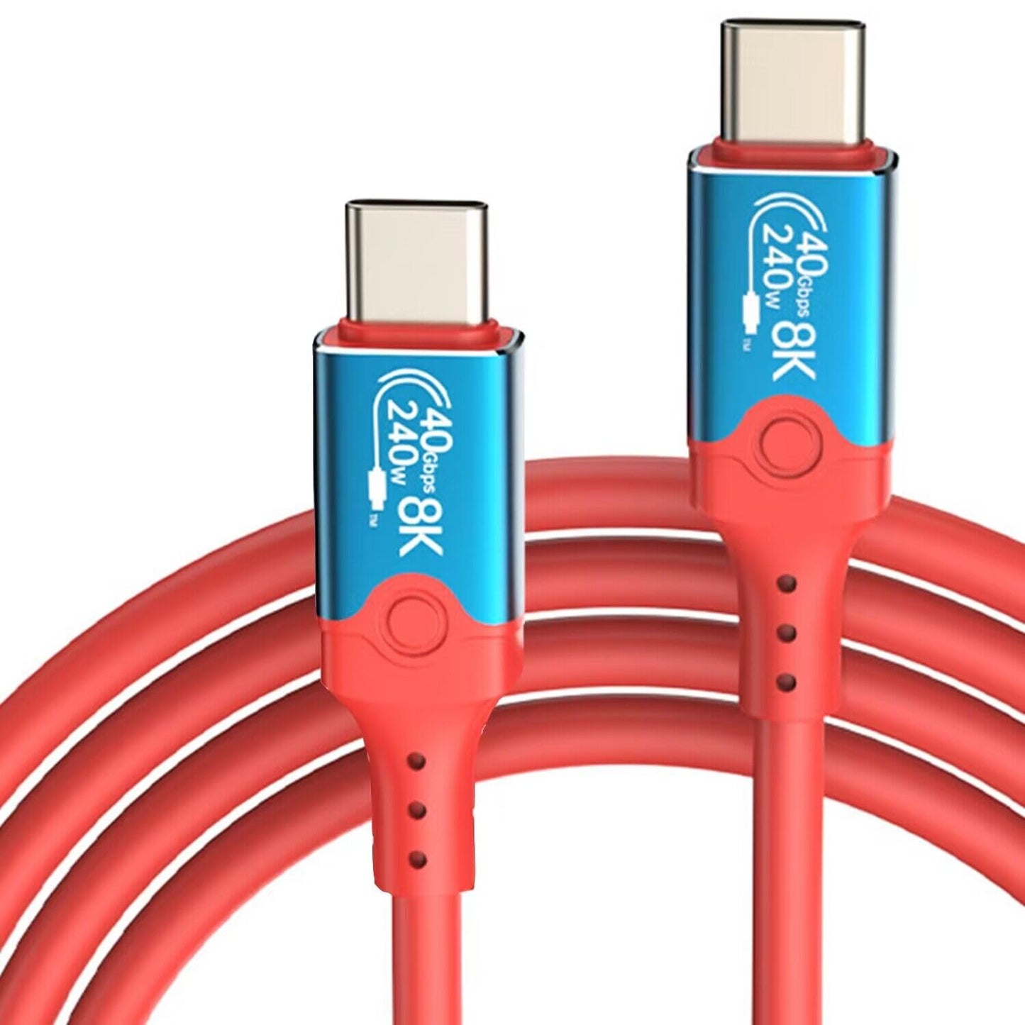 AKWOR 8K Thunderbolt 4 USB C Cable: Ultra-Fast 40Gbps Transfer