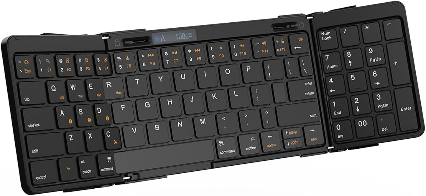 Omikamo Foldable Bluetooth Keyboard - Ultimate Portable Typing