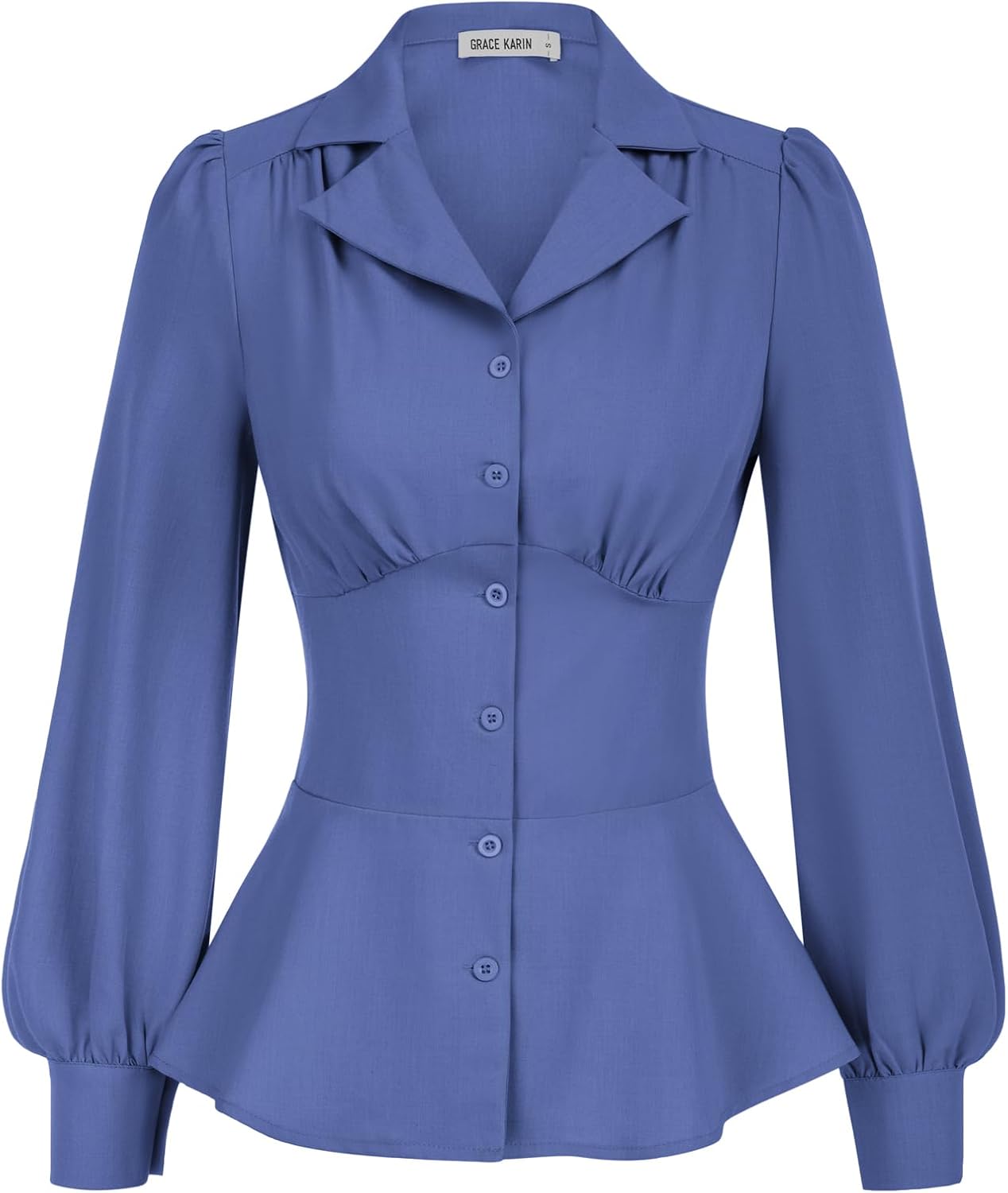 Chic Womens Long Sleeve Tops for Business Casual Elegance