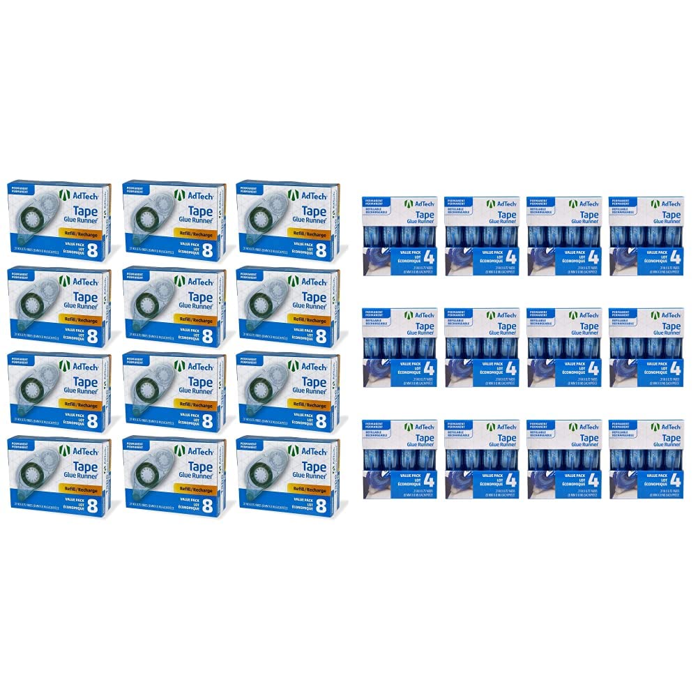AdTech Permanent Crafter's Tape Refills and Glue Runners Bundle