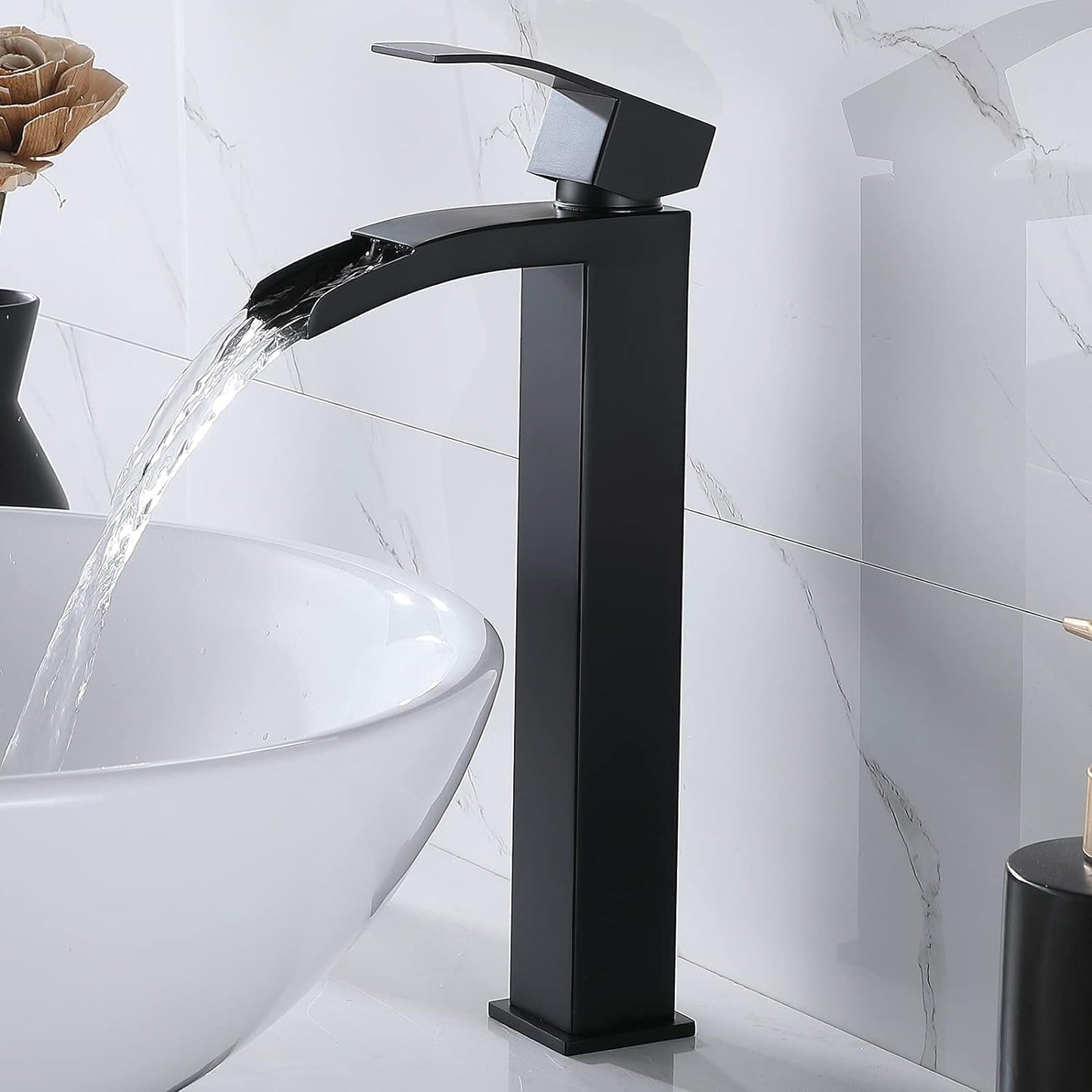 VCCUCINE Vessel Sink Faucet Black for Modern Bathroom Design