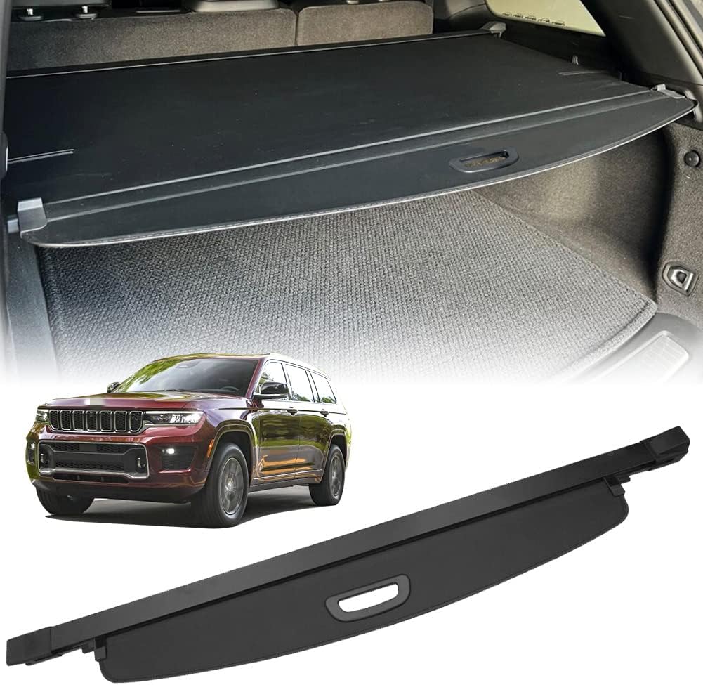 Retractable Cargo Security Shade for 2022-2025 Jeep Grand Cherokee