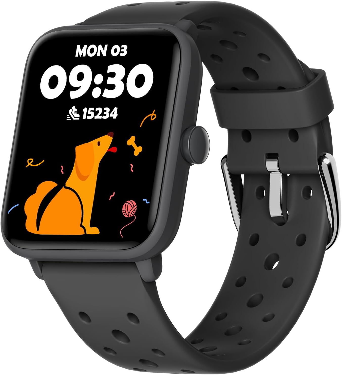 BIGGERFIVE Smart Watch for Kids: Fitness Tracker & Games