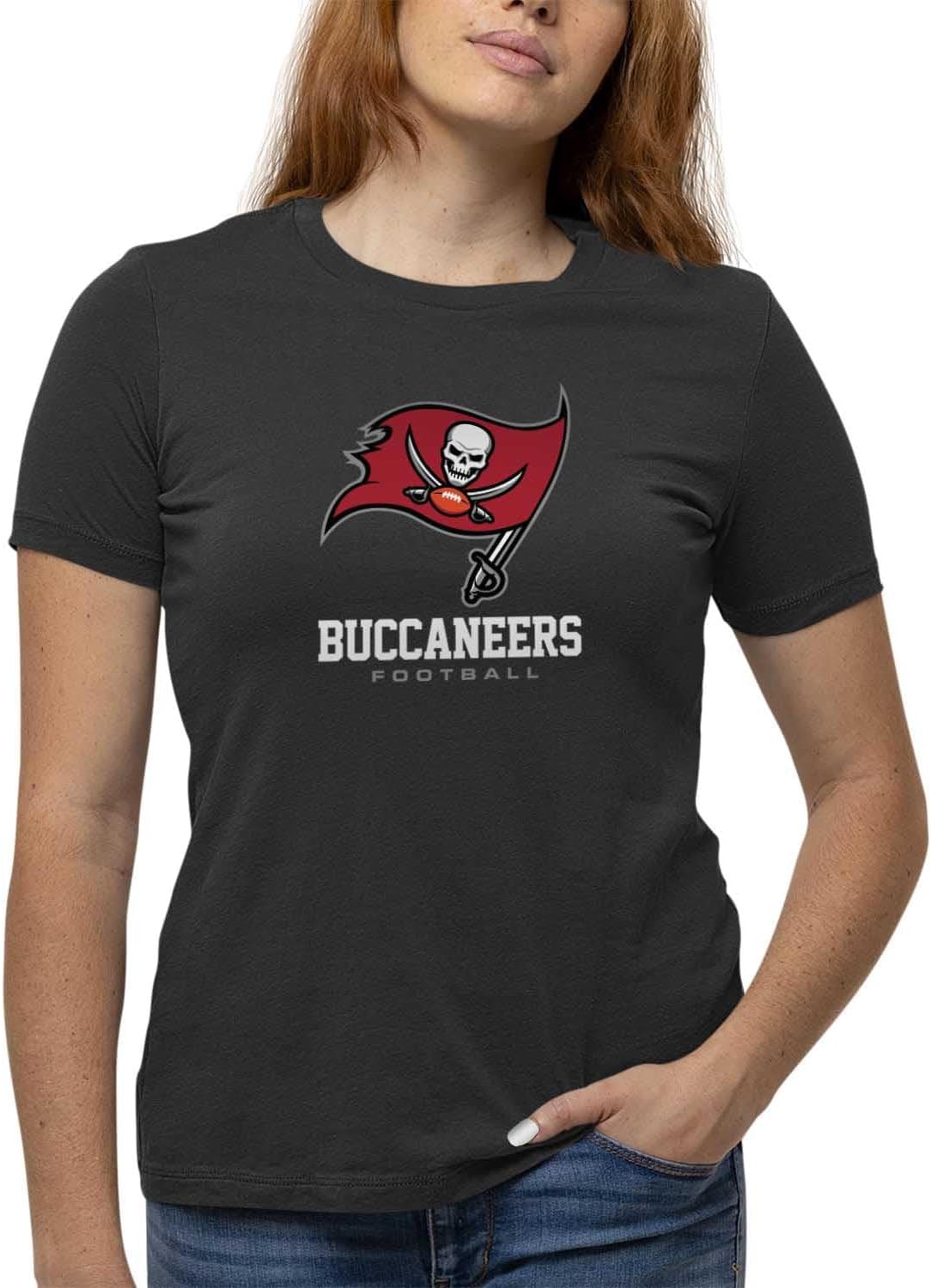 Tampa Bay Bucs Women's NFL Ultimate Fan Logo T-Shirt