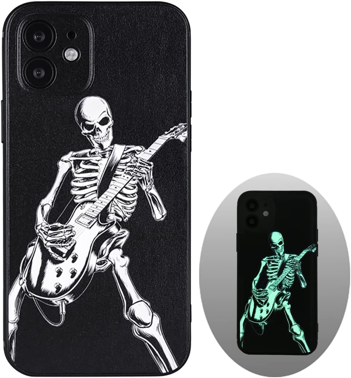 Glow-in-the-Dark Skeleton iPhone 12 Case