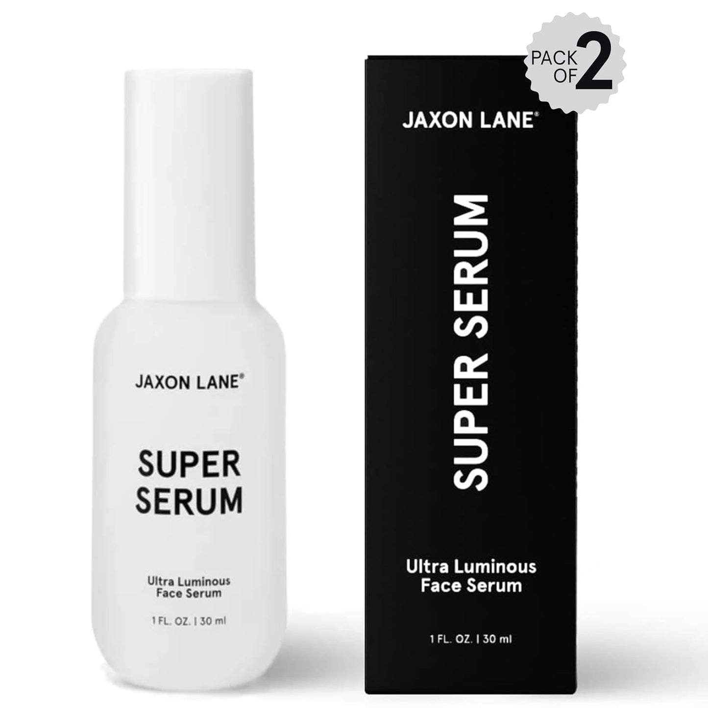 SUPER SERUM Anti Aging Serum for Face with Niacinamide & Bakuchiol