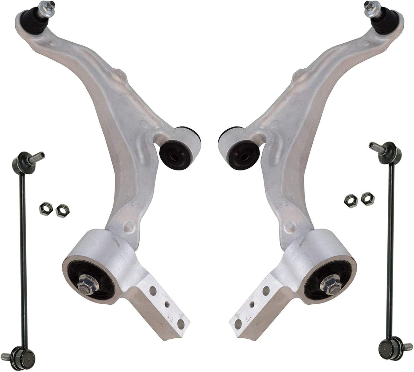 TRQ Front Suspension Kit Control Arm with Ball Joint for Acura