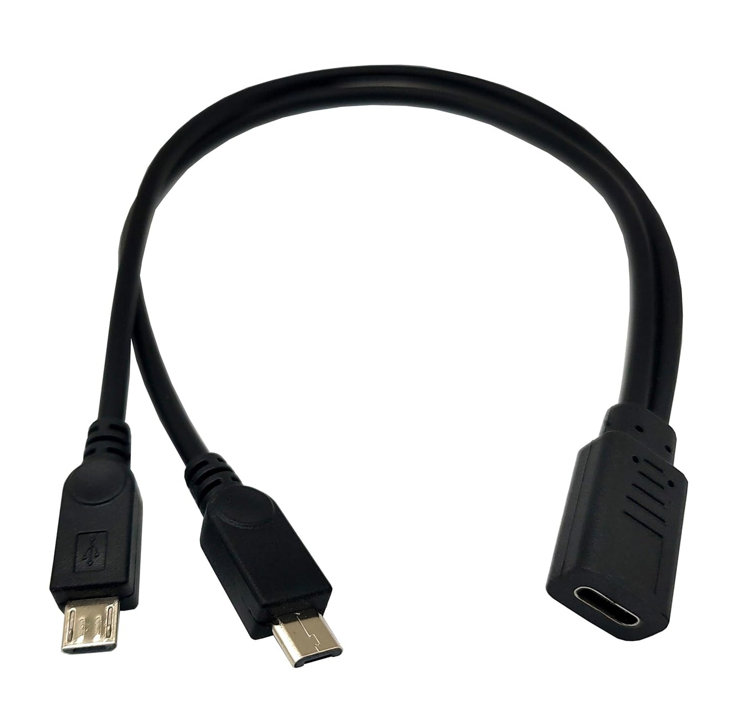 Qaoquda USB C Splitter Cable: Dual Charging Power