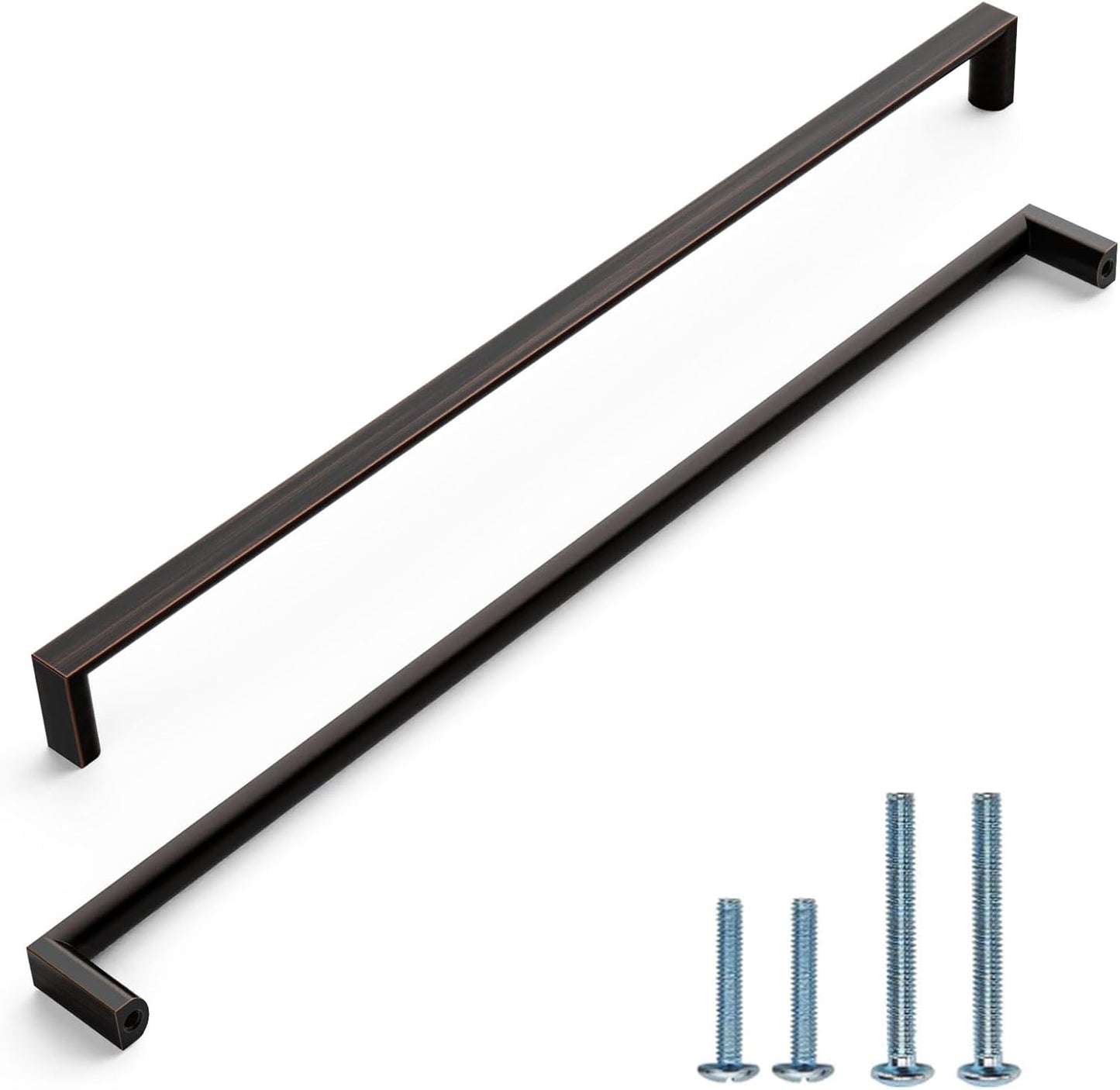 6 Pack 12-3/5 Inch Kitchen Cabinet Handles in Oil Rubbed Bronze