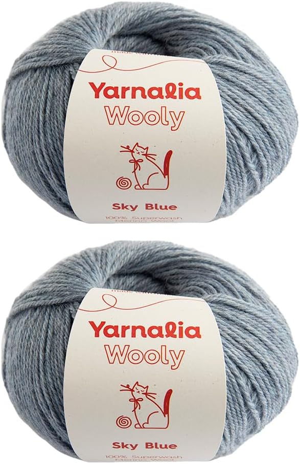 Wooly Merino Worsted Weight Yarn - Ultra-Soft and Durable
