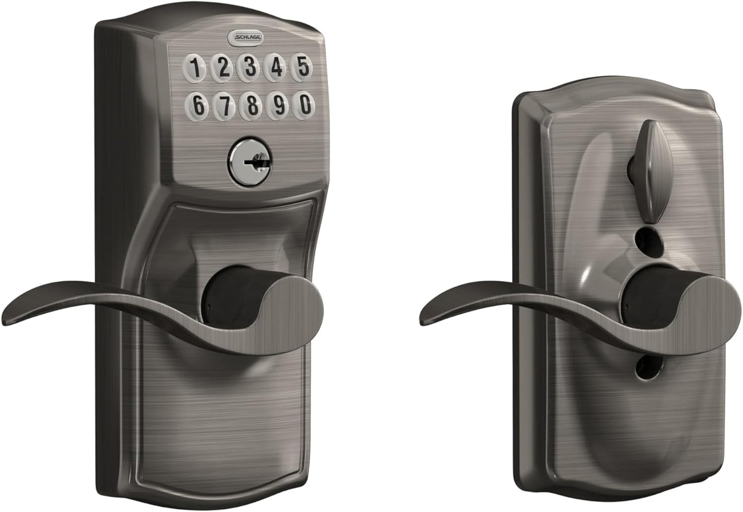 SCHLAGE FE595 CAM 620 ACC Camelot Keypad Entry for Security