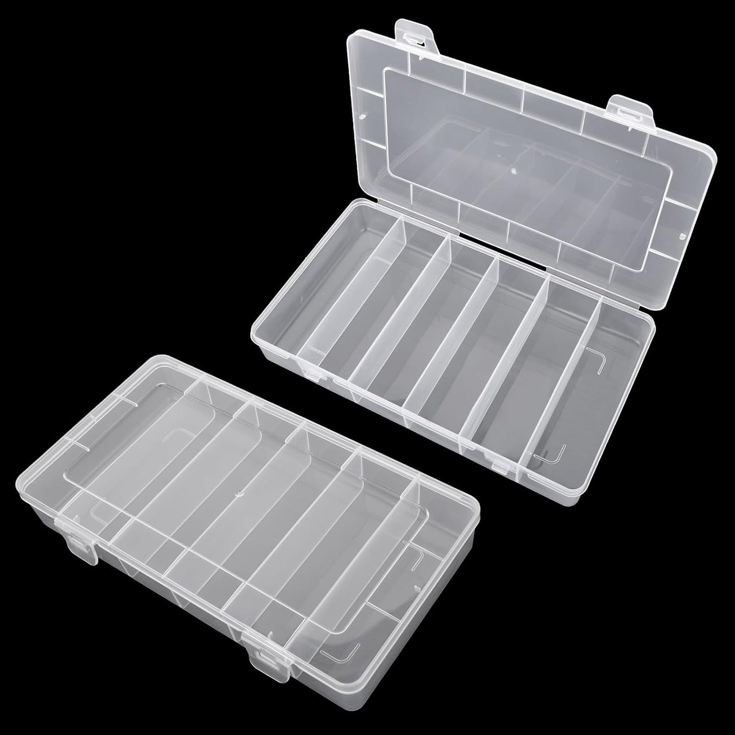 Clear Plastic Tackle Box - Organize Effortlessly!