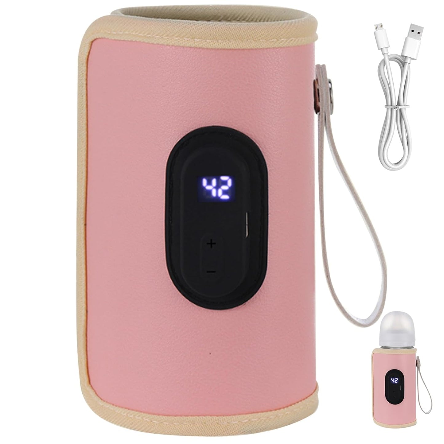 Quick Heat USB Bottle Warmer - Portable & Adjustable