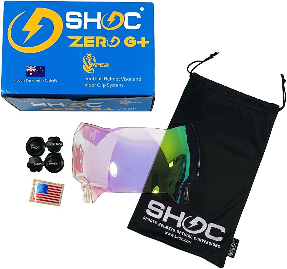 SHOC Zero G Plus Visor for Riddell SpeedFlex Helmets Review