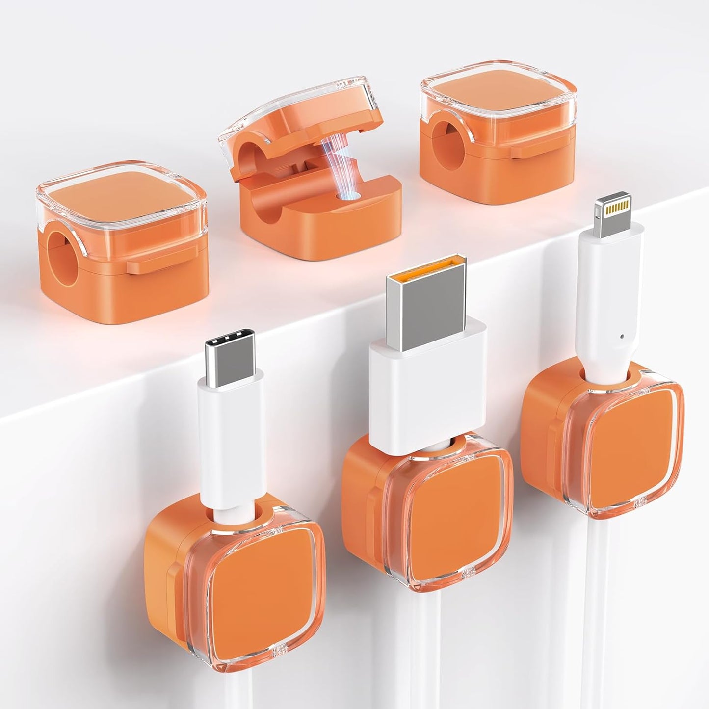 Organize with Ease: Magnetic Cord Holder Clips