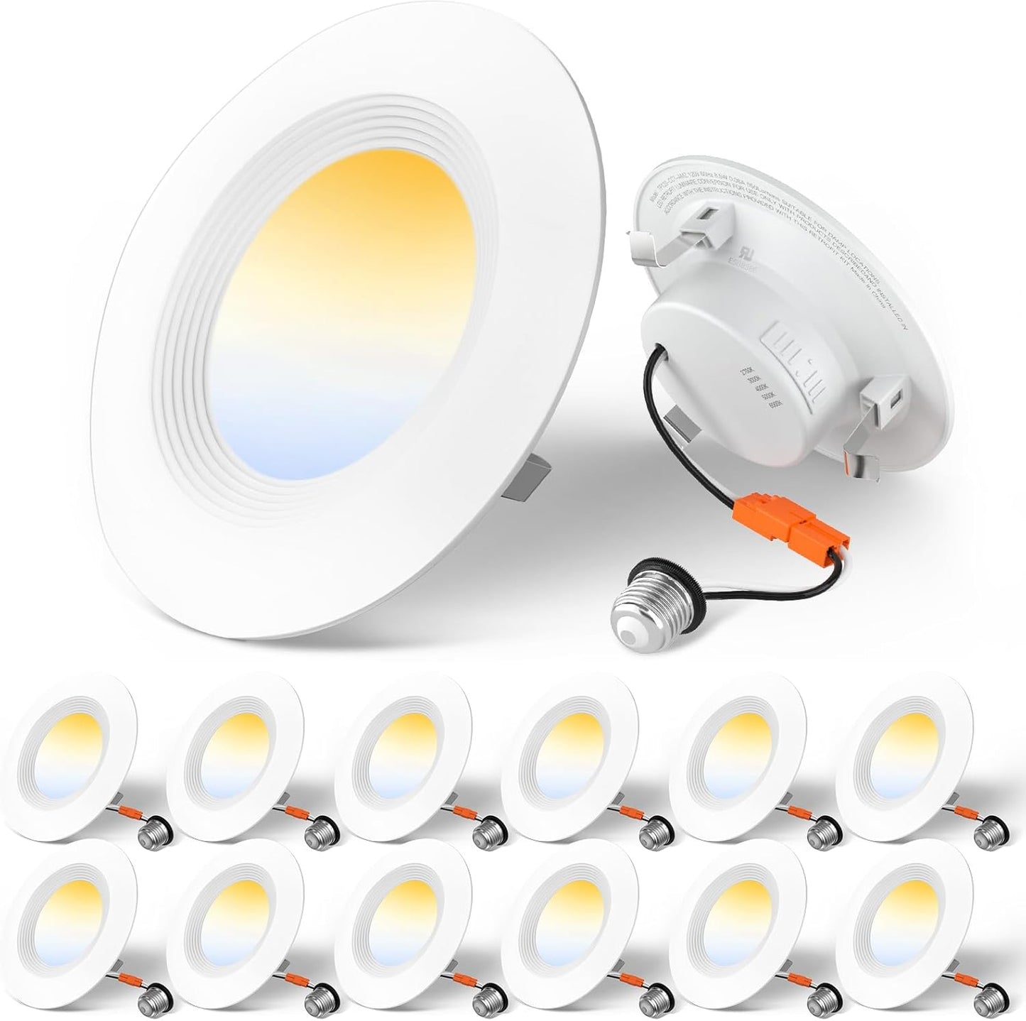 Amico 4 inch 3CCT LED Recessed Lighting for Versatile Spaces
