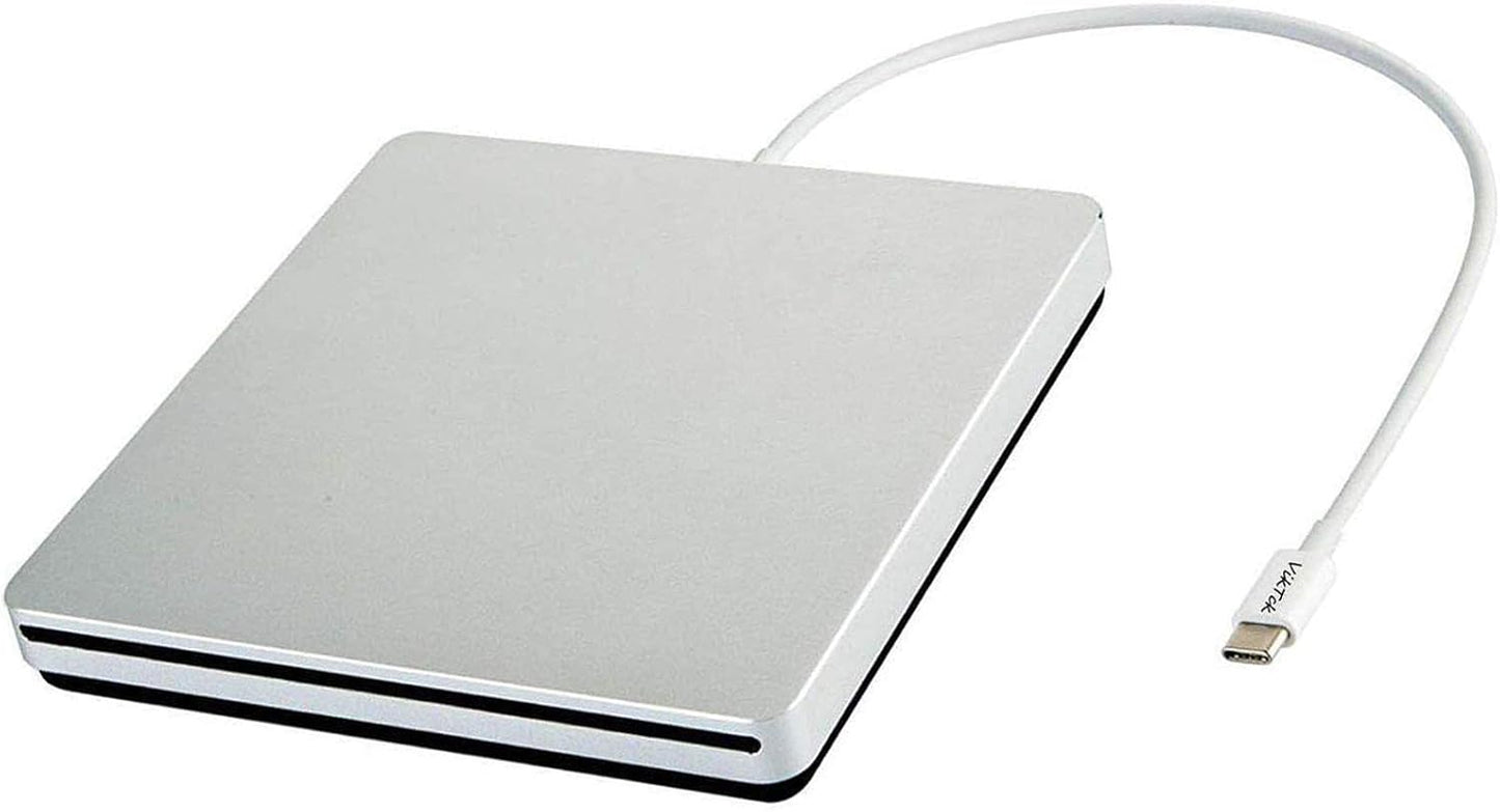 VikTck Ultra Slim External CD Drive - Burner for Mac & Windows