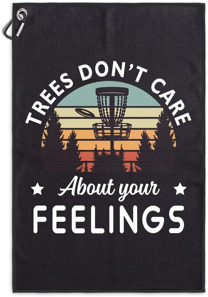 Moisture-Wicking Disc Golf Towel for Dad - Msticey