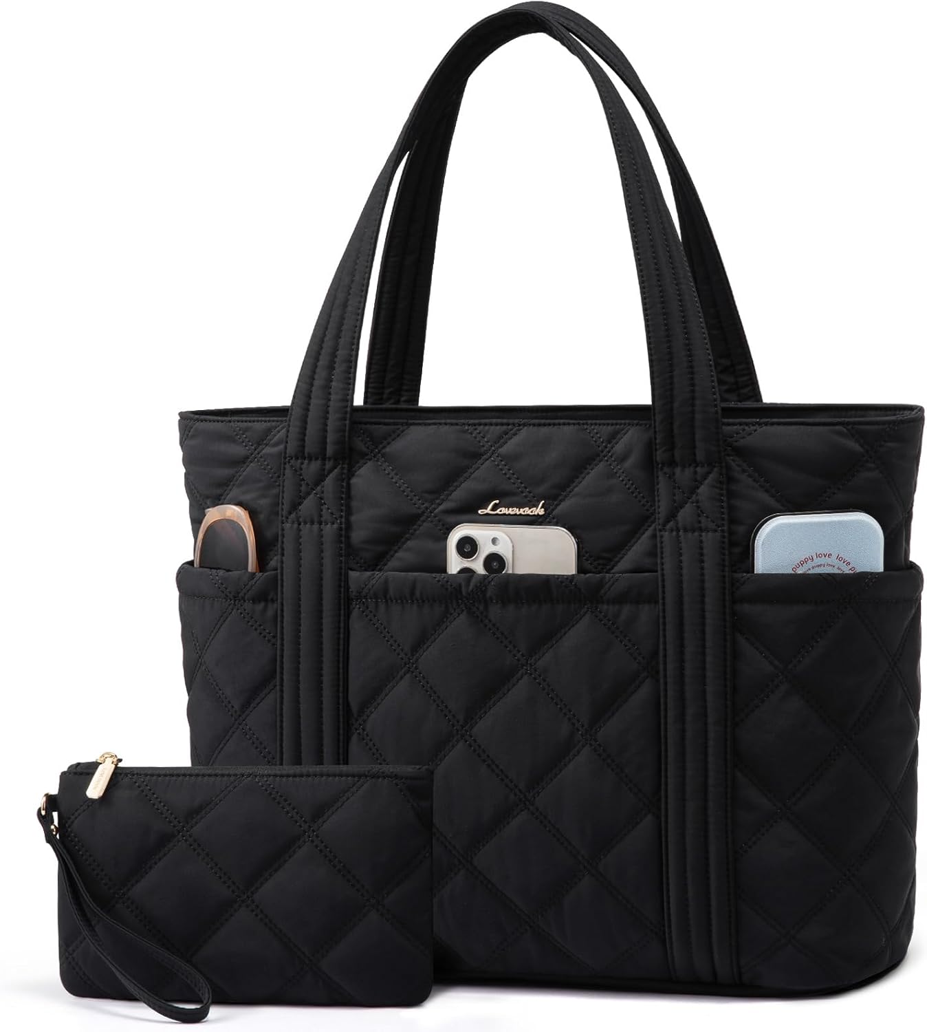 LOVEVOOK Puffer Tote Bag for Women - Stylish and Spacious