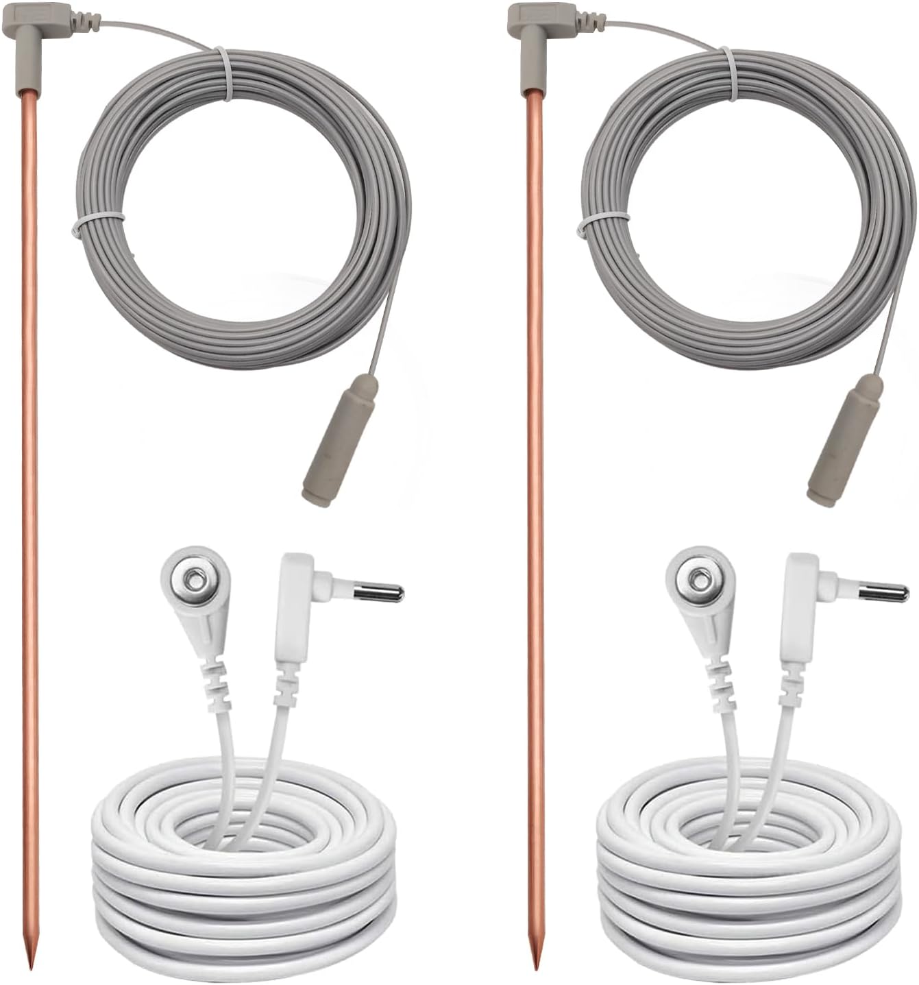 Copper Grounding Rod Kit with 40ft Cord for Easy Use