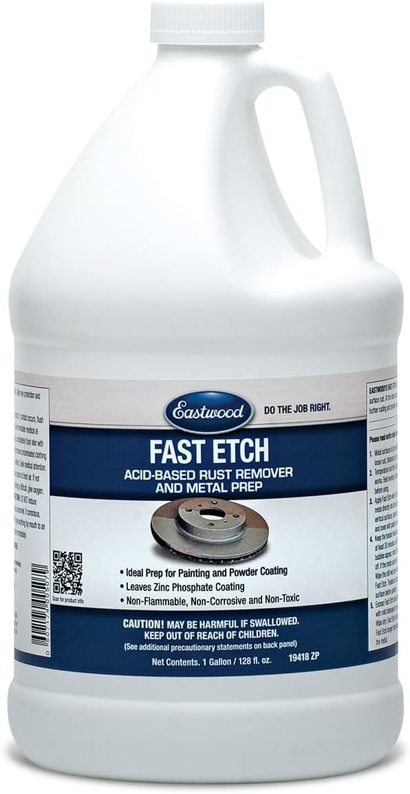 Eastwood Fast 1-Step Etch Rust Remover for Painting Prep
