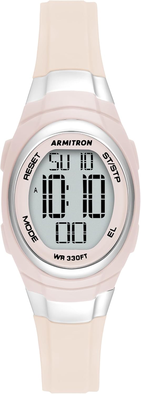 Armitron Sport Women's Digital Chronograph Watch for Fitness