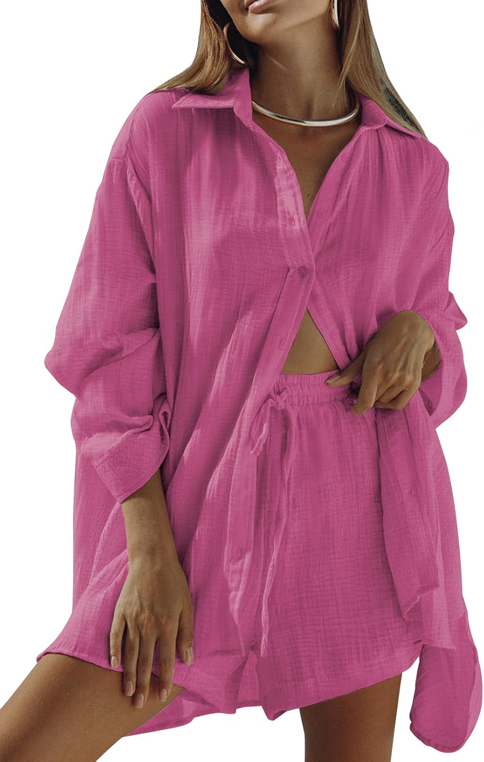 Fixmatti Women 2 Piece Outfits for Casual Summer Style