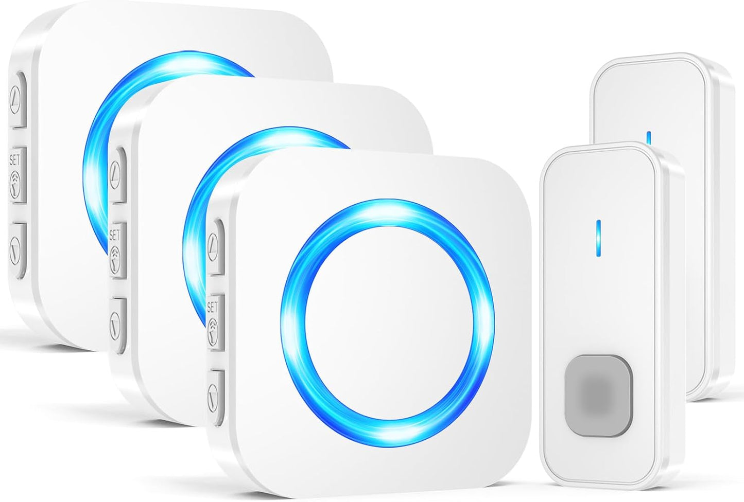Long Range Waterproof Wireless Doorbell Kit by SURFOU