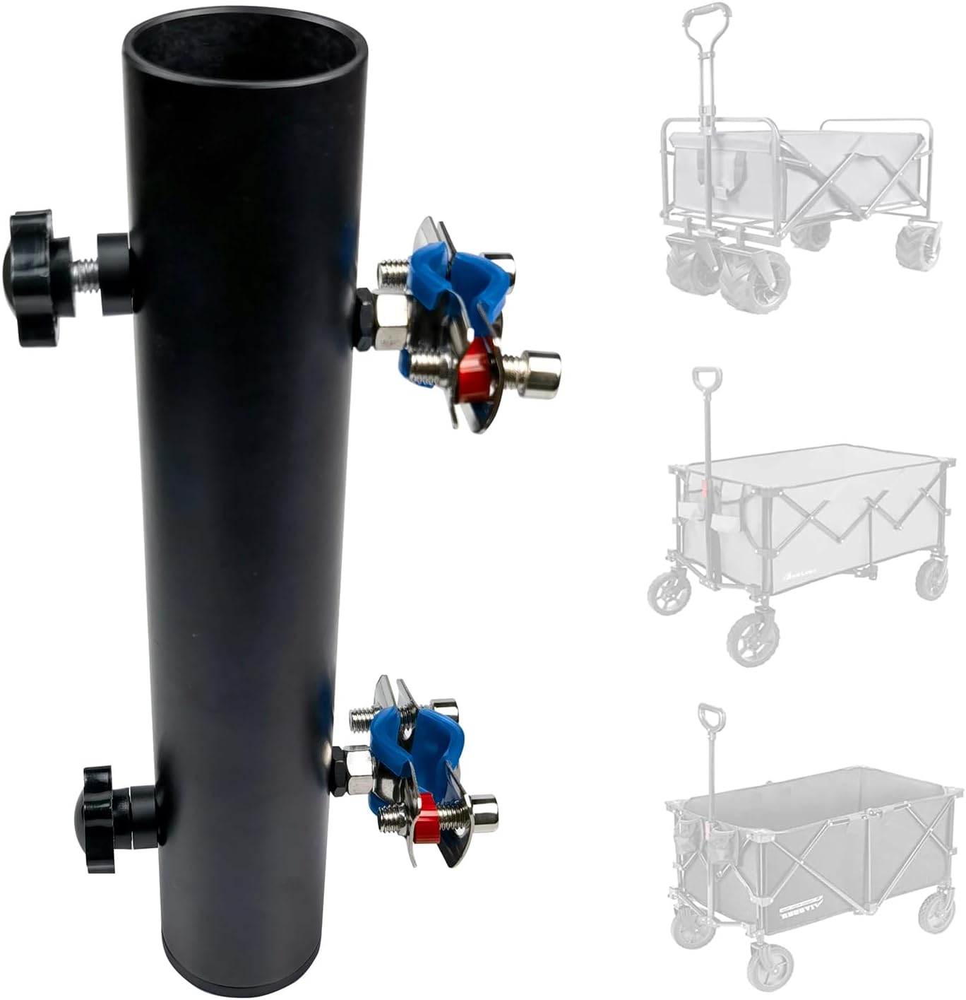 Rod Holders for Wagons, Carts, and Fishing Gear - Durable Design