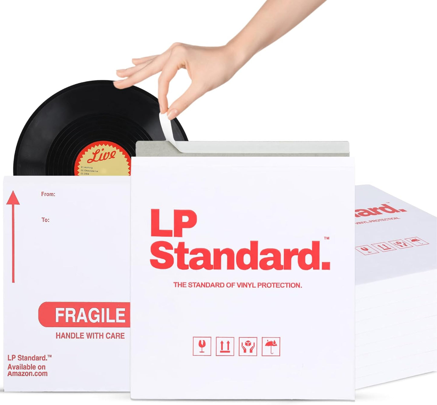 Heavy Duty Vinyl Record Mailers for Safe Shipping and Storage