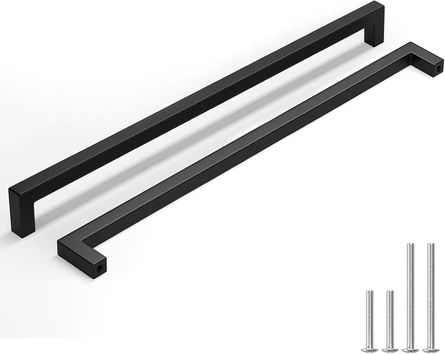 Matte Black Cabinet Pulls 45 Pack for Modern Home Decor