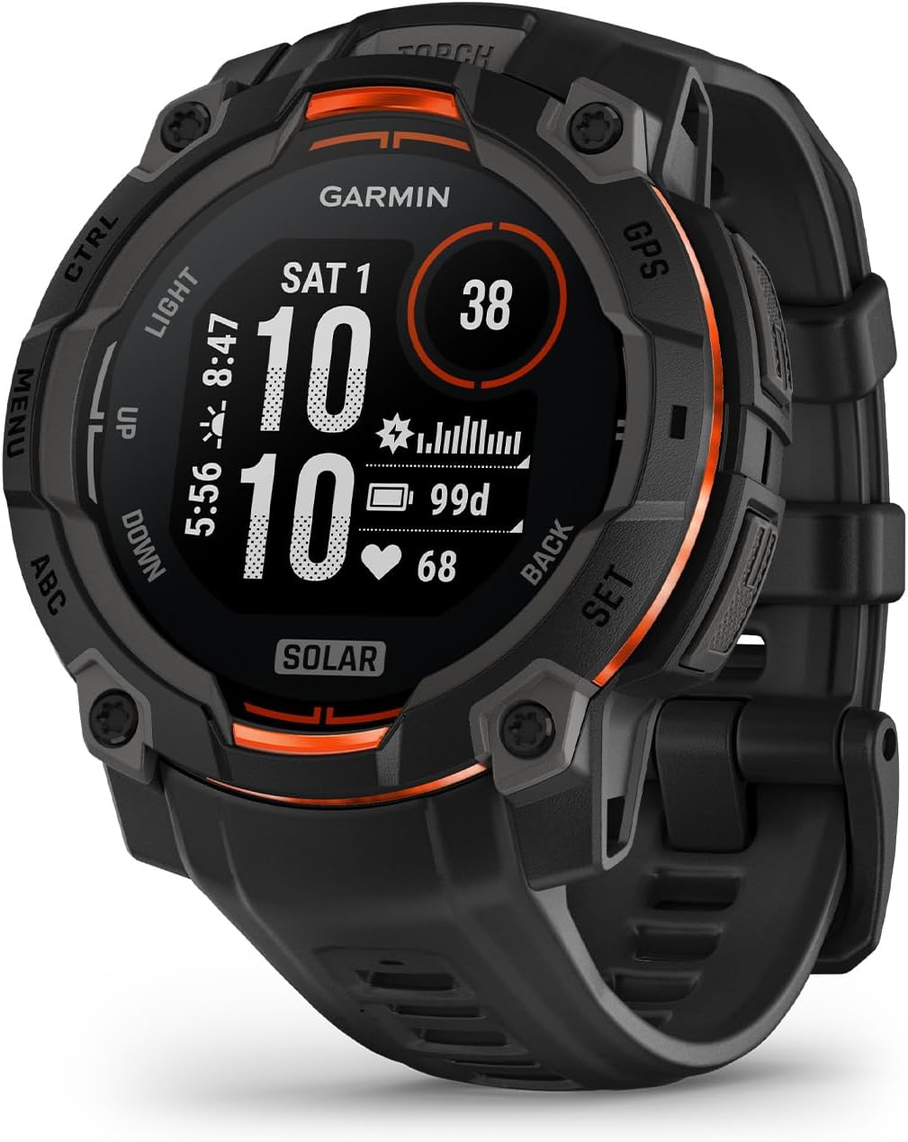 Garmin Instinct 3: Solar Charged Outdoor Smartwatch
