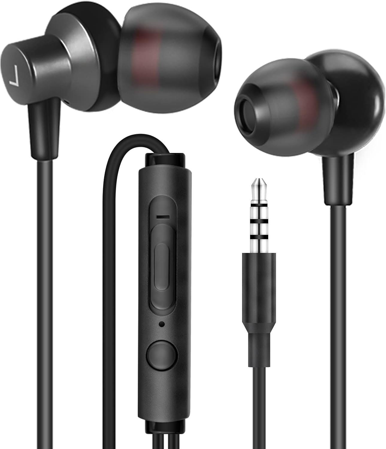 Universal Wired Earbuds with Mic - MAS CARNEY