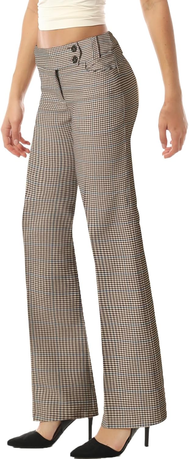 MixMatchy Women's Ultra Stretch Lux Comfort Bootcut Dress Pants