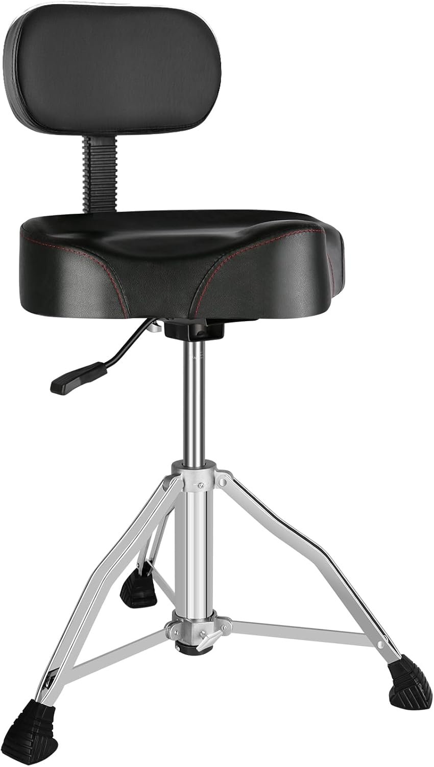EASTROCK Drum Throne with Backrest for Ultimate Comfort