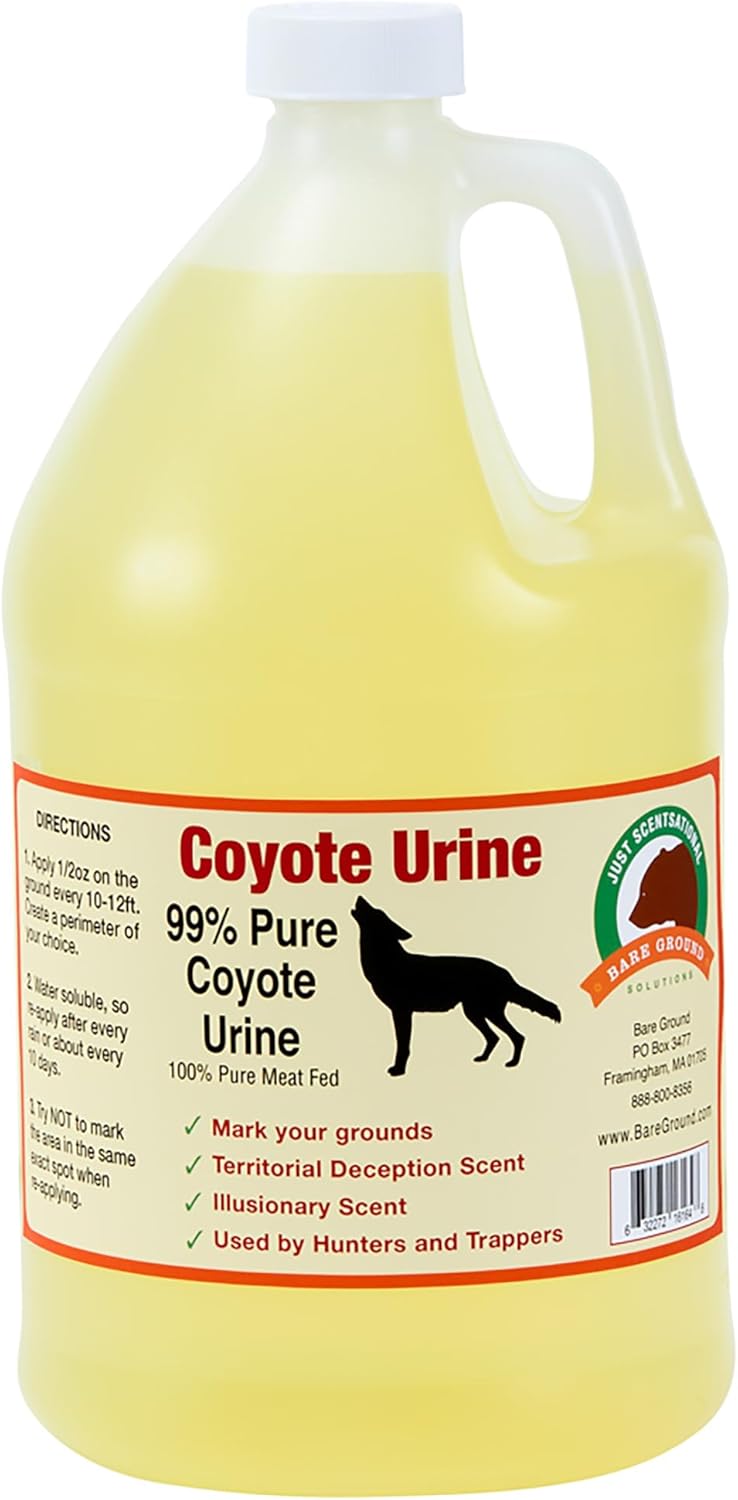 Just Scentsational RS-128 Coyote Urine for Gardens and Hunters