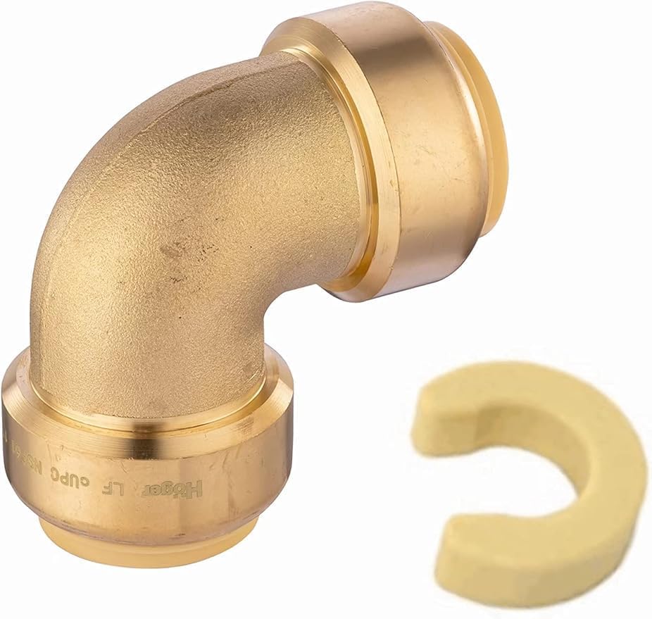 EFIELD Push-Fit 1 Inch x 1 Inch Elbow Brass Fitting Review