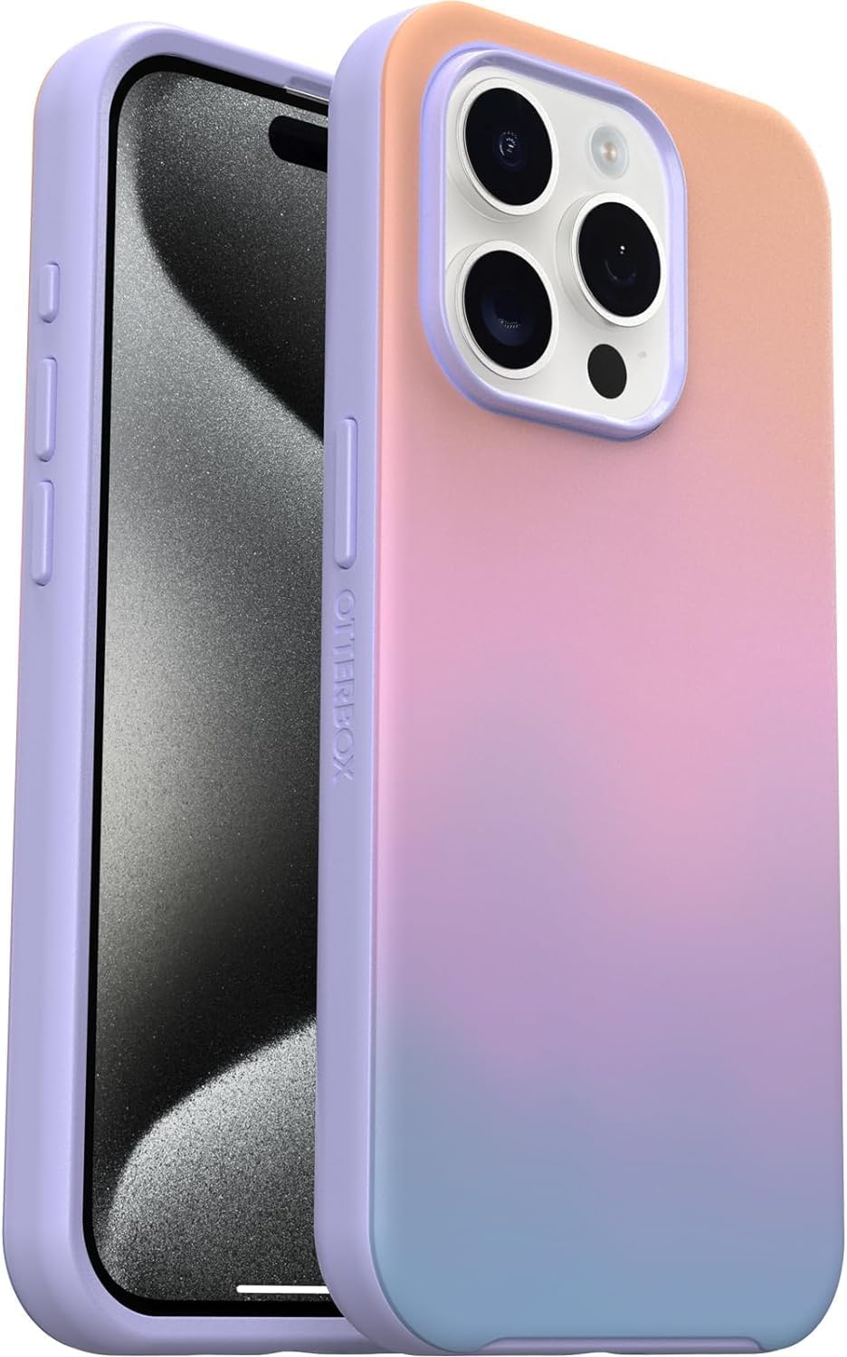 OtterBox iPhone 15 Pro Symmetry Series+ Case - Soft Sunset