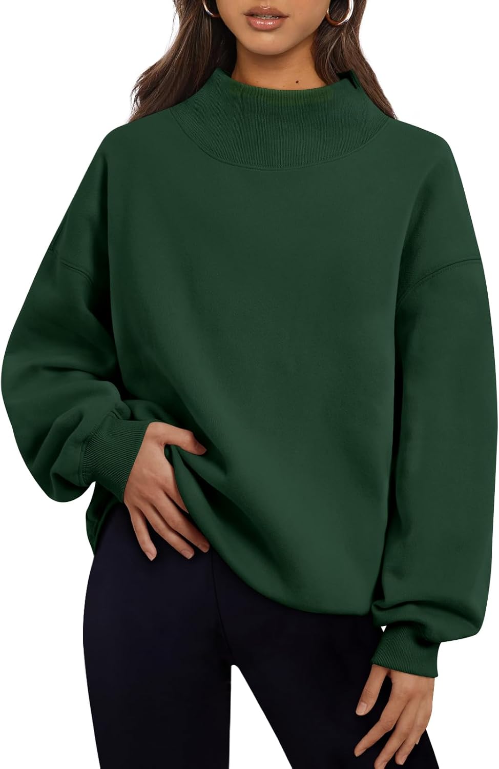 Trendy Queen Oversized Sweatshirts for Women in Fall Fashion