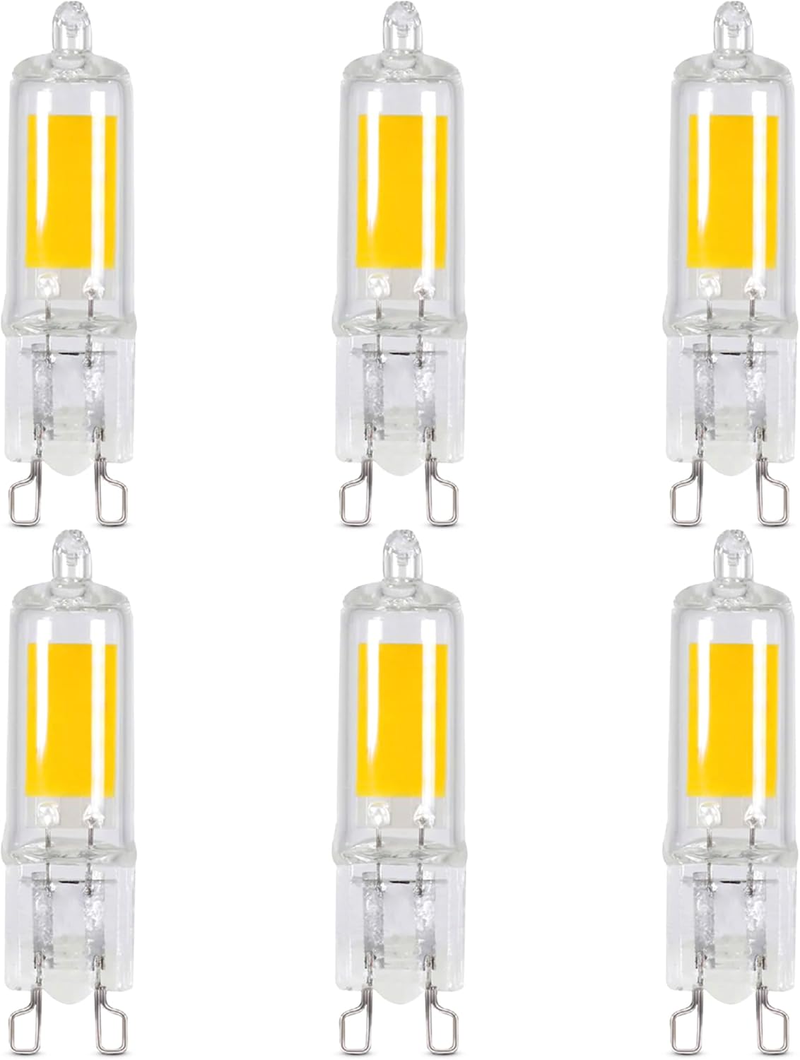 Feit Electric T4 LED Bulb G9 Base Dimmable 35W Equivalent Warm White
